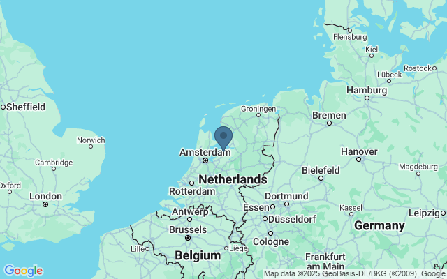 Kaart met locatie Natuurpark Lelystad